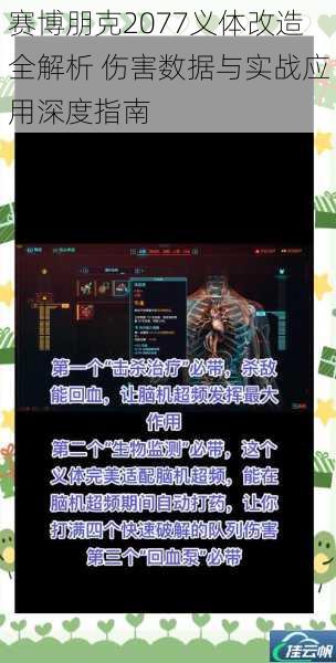 赛博朋克2077义体改造全解析 伤害数据与实战应用深度指南