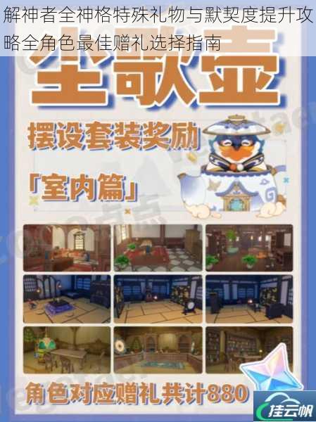 解神者全神格特殊礼物与默契度提升攻略全角色最佳赠礼选择指南