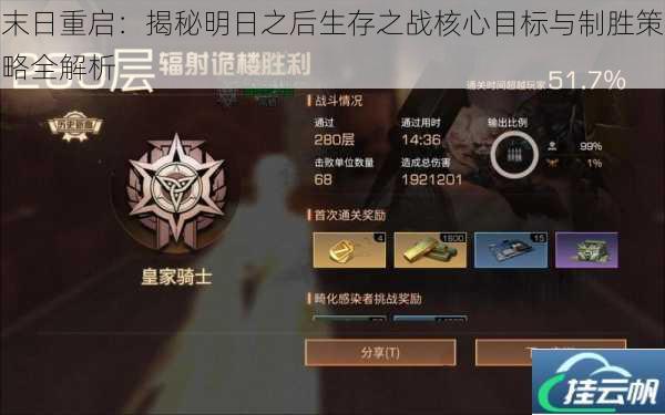 末日重启:揭秘明日之后生存之战核心目标与制胜策略全解析