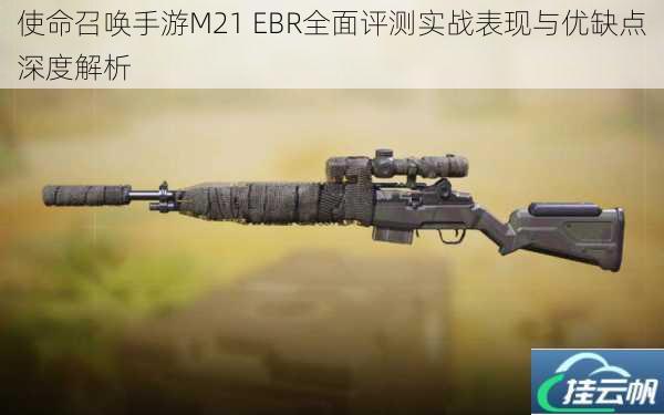 使命召唤手游M21 EBR全面评测实战表现与优缺点深度解析