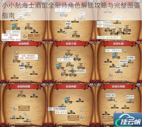 小小航海士酒馆全厨师角色解锁攻略与完整图鉴指南