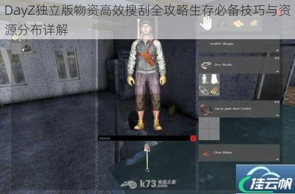 DayZ独立版物资高效搜刮全攻略生存必备技巧与资源分布详解