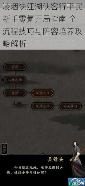 凌烟诀江湖侠客行平民新手零氪开局指南 全流程技巧与阵容培养攻略解析