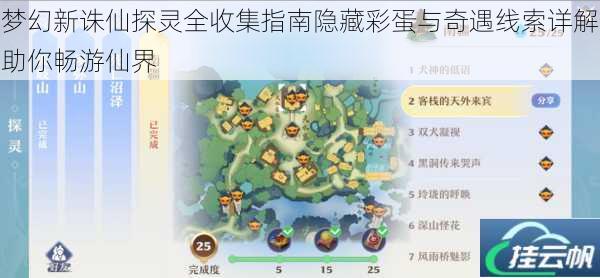 梦幻新诛仙探灵全收集指南隐藏彩蛋与奇遇线索详解助你畅游仙界
