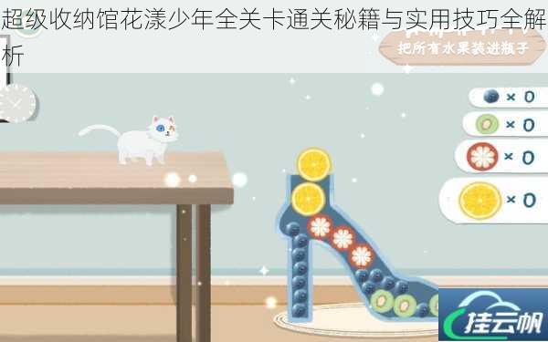 超级收纳馆花漾少年全关卡通关秘籍与实用技巧全解析
