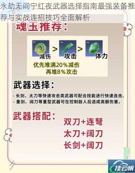 永劫无间宁红夜武器选择指南最强装备推荐与实战连招技巧全面解析