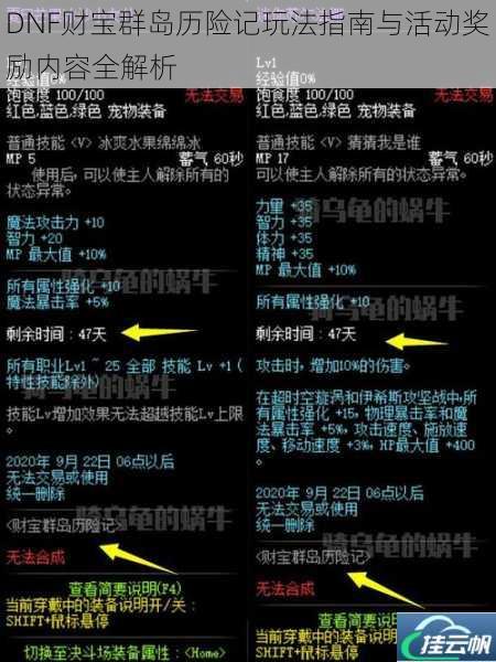 DNF财宝群岛历险记玩法指南与活动奖励内容全解析