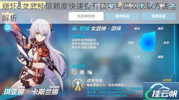 崩坏3女武神信赖度快速提升技巧与高效获取方法全解析