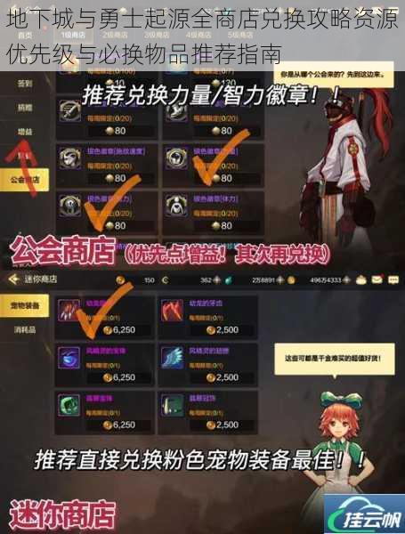 地下城与勇士起源全商店兑换攻略资源优先级与必换物品推荐指南