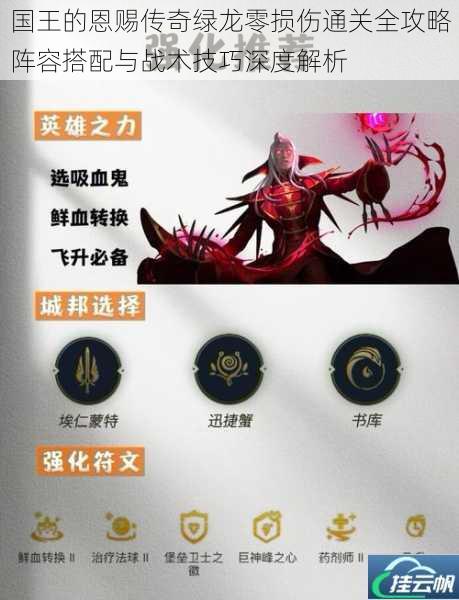 国王的恩赐传奇绿龙零损伤通关全攻略阵容搭配与战术技巧深度解析