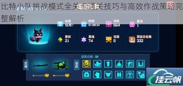 比特小队挑战模式全关卡通关技巧与高效作战策略完整解析