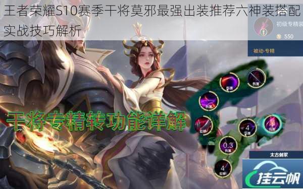 王者荣耀S10赛季干将莫邪最强出装推荐六神装搭配实战技巧解析