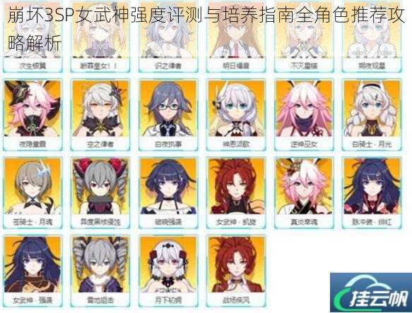 崩坏3SP女武神强度评测与培养指南全角色推荐攻略解析