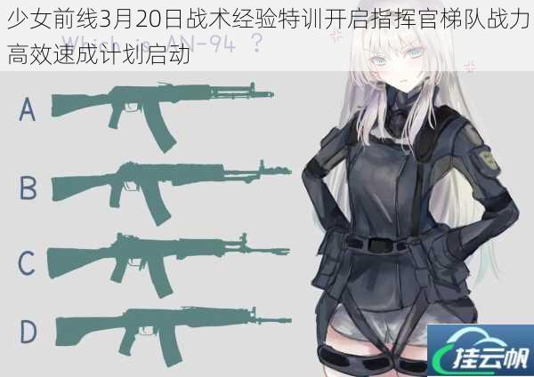 少女前线3月20日战术经验特训开启指挥官梯队战力高效速成计划启动