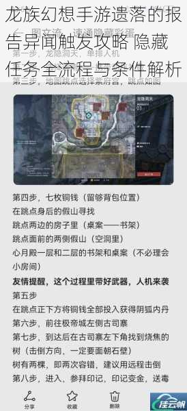 龙族幻想手游遗落的报告异闻触发攻略 隐藏任务全流程与条件解析