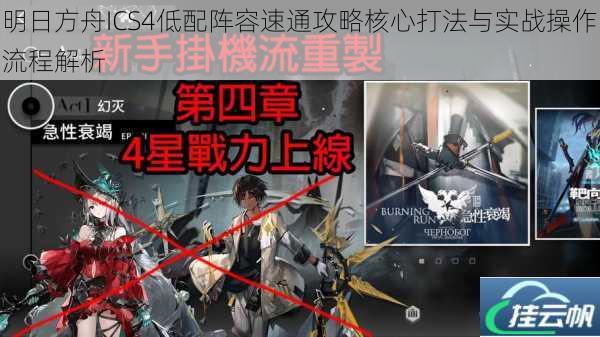 明日方舟ICS4低配阵容速通攻略核心打法与实战操作流程解析