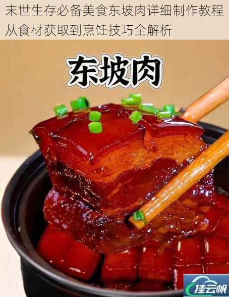 末世生存必备美食东坡肉详细制作教程从食材获取到烹饪技巧全解析