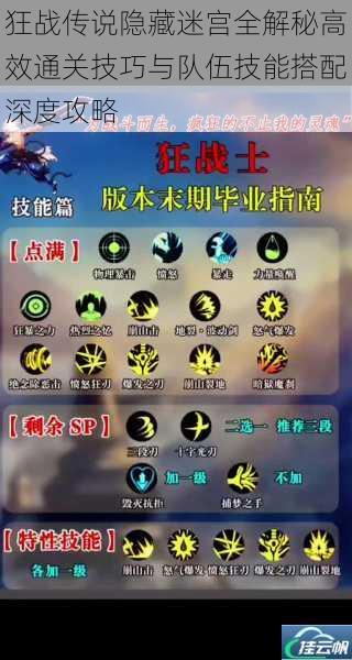 狂战传说隐藏迷宫全解秘高效通关技巧与队伍技能搭配深度攻略