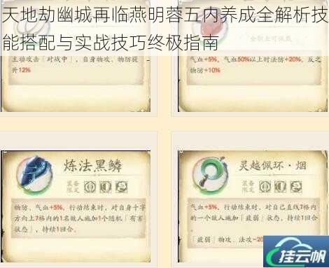 天地劫幽城再临燕明蓉五内养成全解析技能搭配与实战技巧终极指南