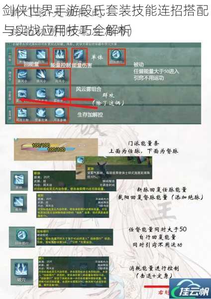剑侠世界手游段氏套装技能连招搭配与实战应用技巧全解析