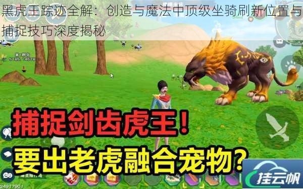 黑虎王踪迹全解：创造与魔法中顶级坐骑刷新位置与捕捉技巧深度揭秘