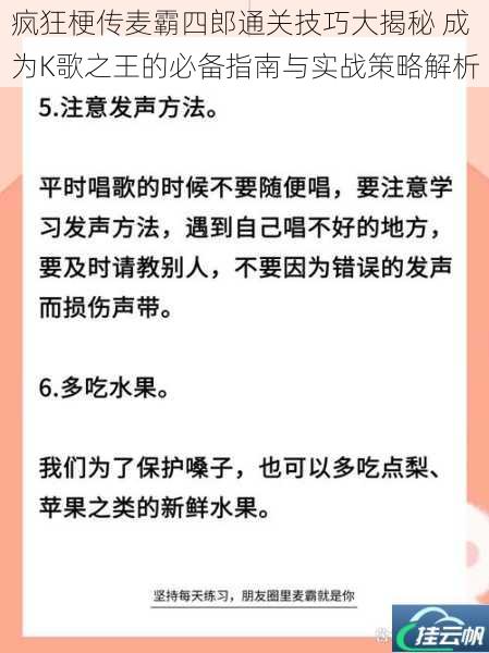 疯狂梗传麦霸四郎通关技巧大揭秘 成为K歌之王的必备指南与实战策略解析
