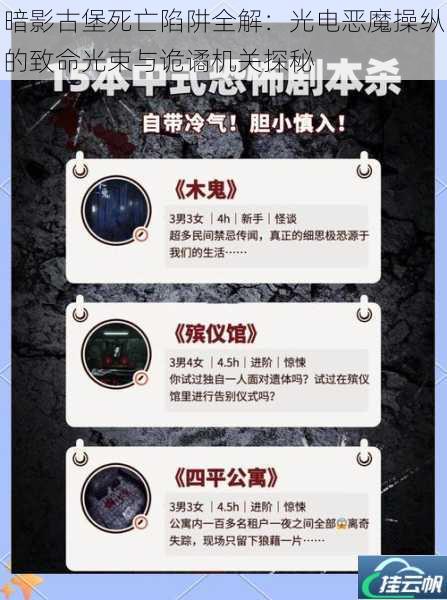 暗影古堡死亡陷阱全解：光电恶魔操纵的致命光束与诡谲机关探秘