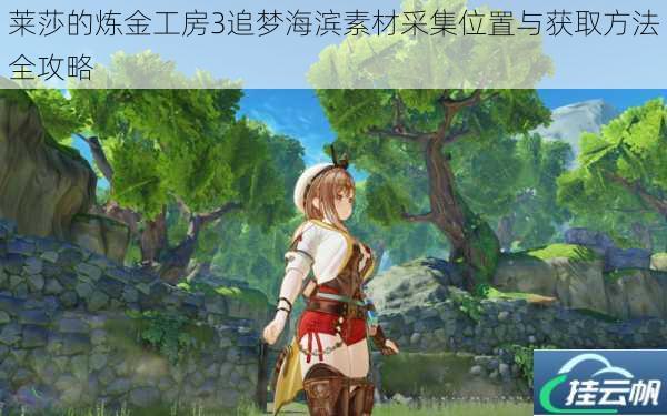 莱莎的炼金工房3追梦海滨素材采集位置与获取方法全攻略