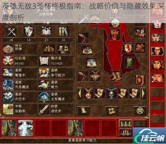 英雄无敌3圣杯终极指南:战略价值与隐藏效果深度剖析