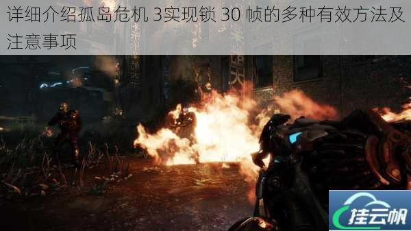详细介绍孤岛危机 3实现锁 30 帧的多种有效方法及注意事项