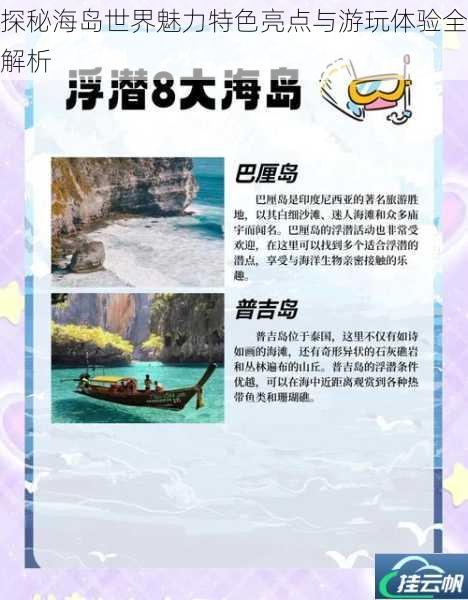 探秘海岛世界魅力特色亮点与游玩体验全解析