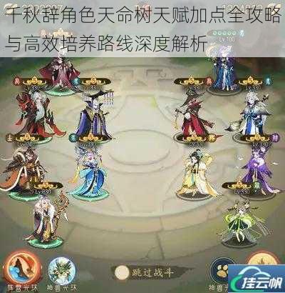 千秋辞角色天命树天赋加点全攻略与高效培养路线深度解析