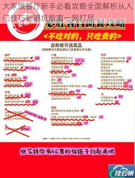 大家饿餐厅新手必看攻略全面解析从入门技巧到避坑指南一网打尽