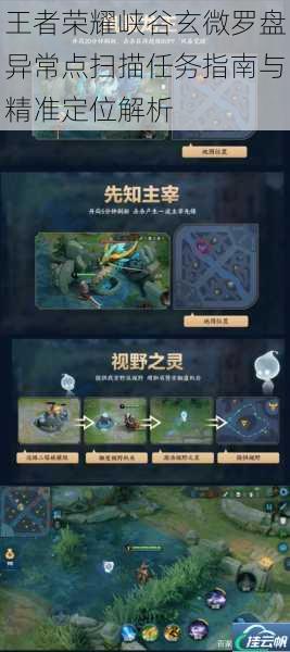 王者荣耀峡谷玄微罗盘异常点扫描任务指南与精准定位解析