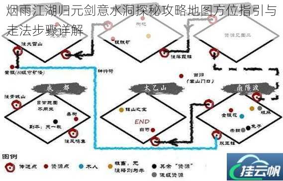 烟雨江湖归元剑意水洞探秘攻略地图方位指引与走法步骤详解