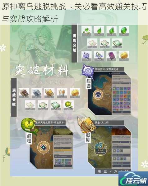 原神离岛逃脱挑战卡关必看高效通关技巧与实战攻略解析