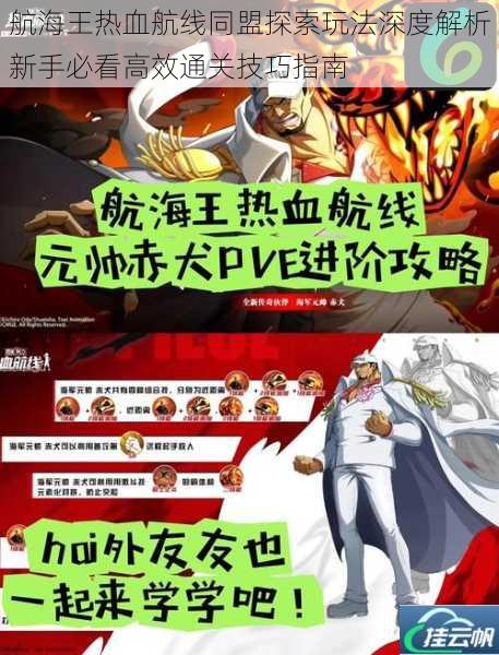 航海王热血航线同盟探索玩法深度解析新手必看高效通关技巧指南