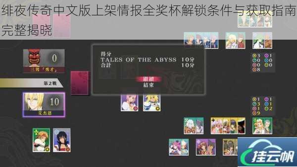 绯夜传奇中文版上架情报全奖杯解锁条件与获取指南完整揭晓