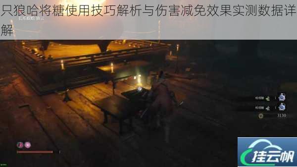只狼哈将糖使用技巧解析与伤害减免效果实测数据详解