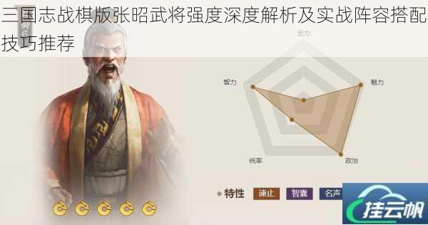 三国志战棋版张昭武将强度深度解析及实战阵容搭配技巧推荐