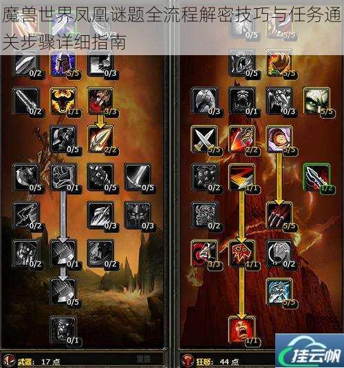魔兽世界凤凰谜题全流程解密技巧与任务通关步骤详细指南