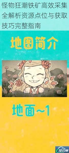 怪物狂潮铁矿高效采集全解析资源点位与获取技巧完整指南