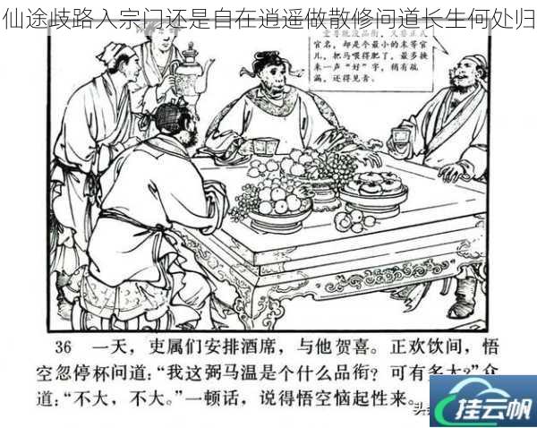 仙途歧路入宗门还是自在逍遥做散修问道长生何处归